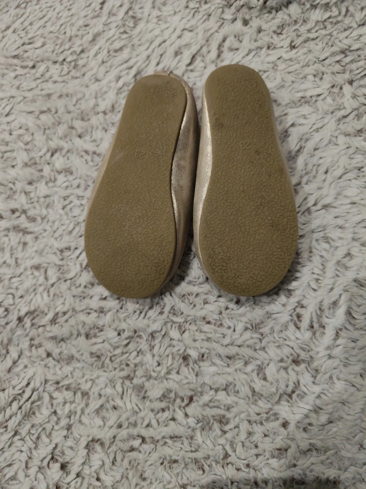 Ballerines doradas talla 23 – photo 4